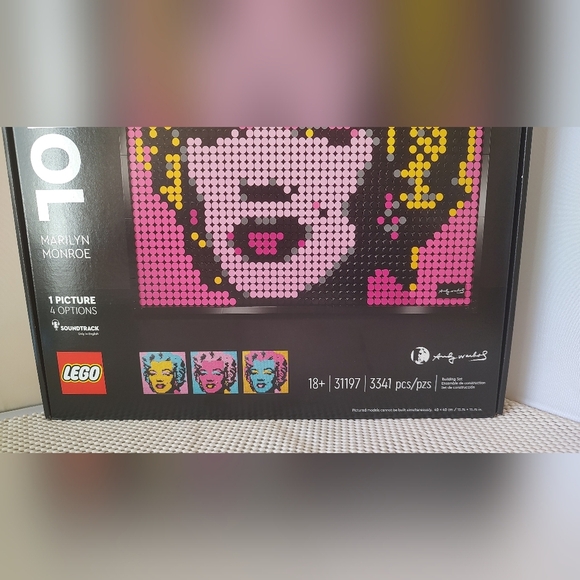 LEGO 31197 Art Marilyn Monroe Building Set  1 Picture 4 Options NWT Building Toy - Picture 3 of 5